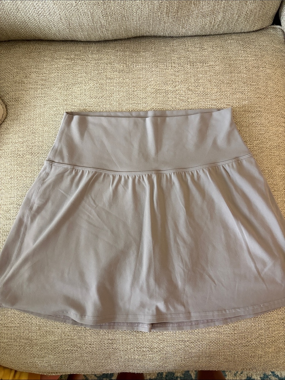 lululemon athletica Neutral Taupe A-Line Skirt